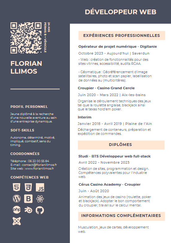 CV de Florian Llimos