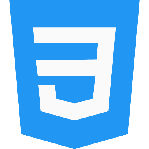 Icône représentant CSS