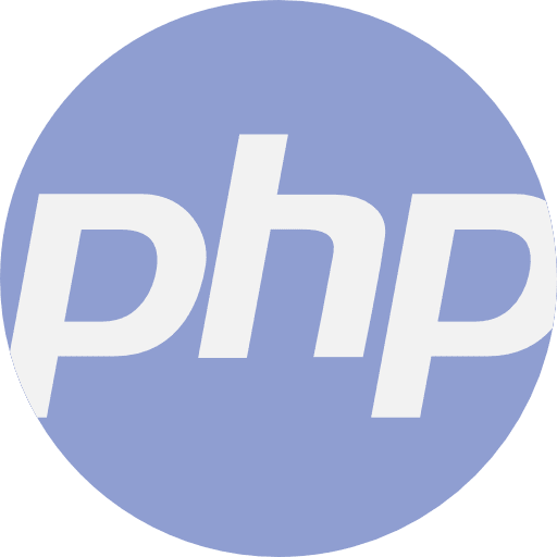 Icône représentant PHP